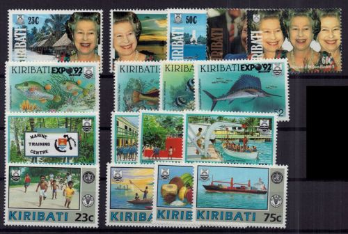 Kiribati Michel-Nr. 582 - 598 postfrisch
