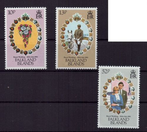 Falklandinseln Michel Nummer 326 - 328 postfrisch
