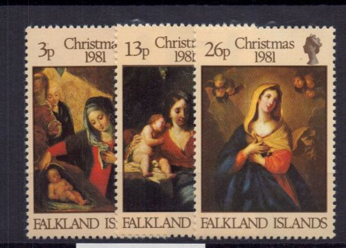Falklandinseln Michel Nummer 333 - 335 postfrisch Weihnachten