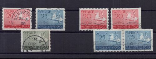 Schweden Michel Nummer 413 - 415 gestempelt