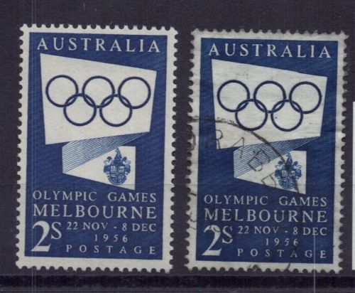 Australien Michel Nummer 250 postfrisch + gestempelt Olympiade