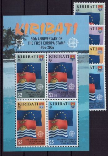 Kiribati Michel-Nr. 993 - 996 + Block 60 postfrisch