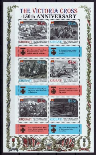 Kiribati Michel-Nr. 1017 - 1020 Kleinbogen postfrisch