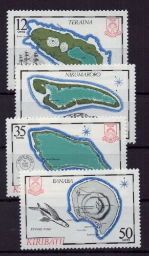 Kiribati Michel-Nr. 435 - 438 postfrisch