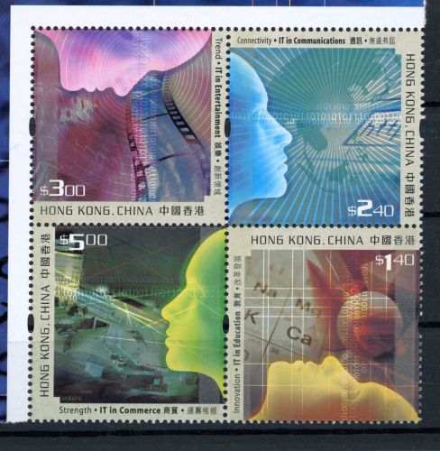 Hongkong Michel Nummer 1030 - 1033 postfrisch 4er Zusammendruck