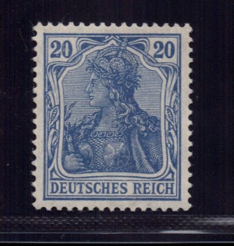 Dt. Reich Michel Nummer 87 IIc postfrisch + geprüft