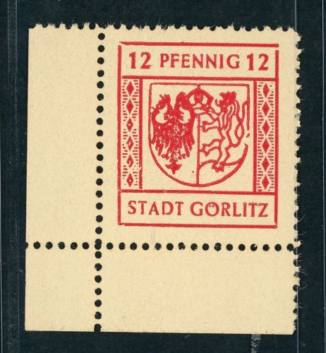 Lokalausgaben Görlitz Michel Nummer 16I ungebraucht Falz geprüft