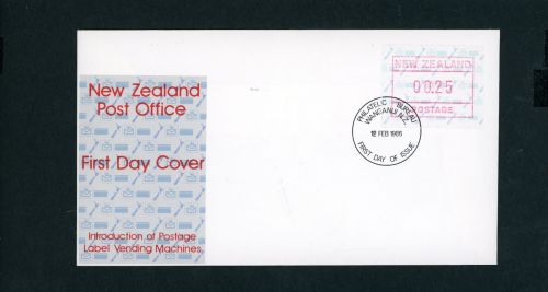 Neuseeland Automatenmarken Michel Nr. 2 FDC
