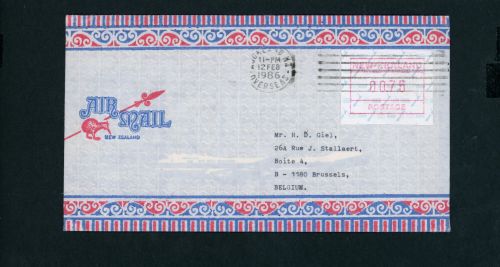 Neuseeland Automatenmarken Michel Nr. 2 FDC