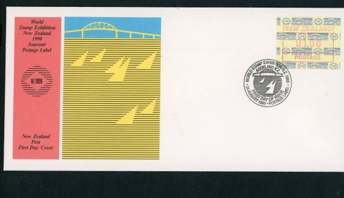 Neuseeland Automatenmarken Michel Nr. 4 FDC
