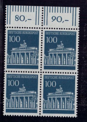 Bundesrepublik Michel Nummer 510 WOR postfrisch 4er Block