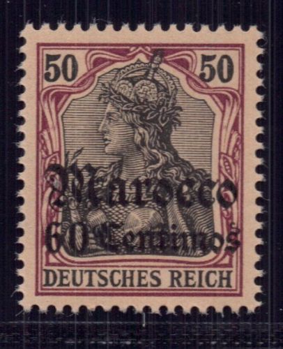 Deutsche Auslandspostämer Marokko Michel Nr. 28 postfrisch