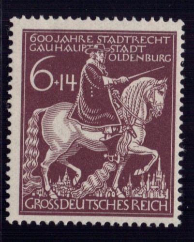 Dt. Reich Michel Nummer 907 IV postfrisch geprüft