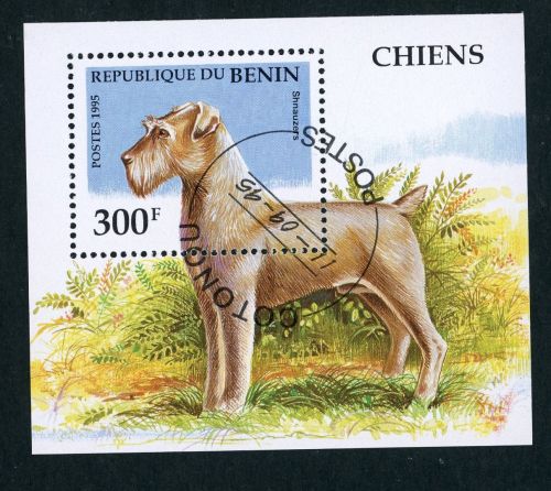 Benin Michel-Nr. Block 12 Schnauzer gestempelt