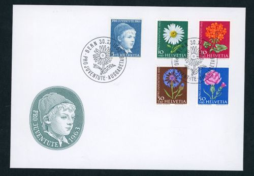 Schweiz Ersttagsbrief FDC Michel Nummer 786 - 790