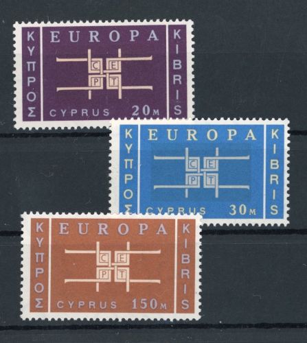 Zypern Michel Nummer 225 - 227 postfrisch