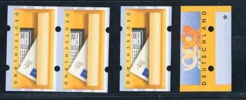 Bund Automatenmarken ATM Lot Leerfelder postfrisch