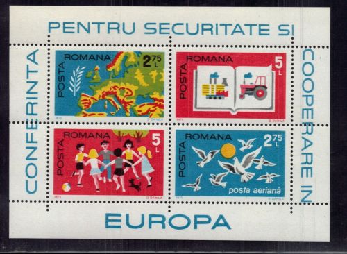 Rumänien Block Nummer 124 postfrisch