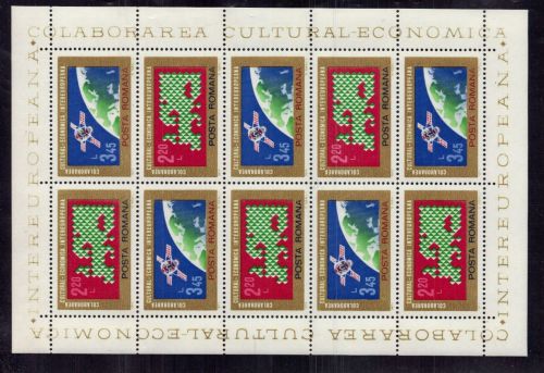 Rumänien Block Nummer 3189 + 3190 Kleinbogen postfrisch