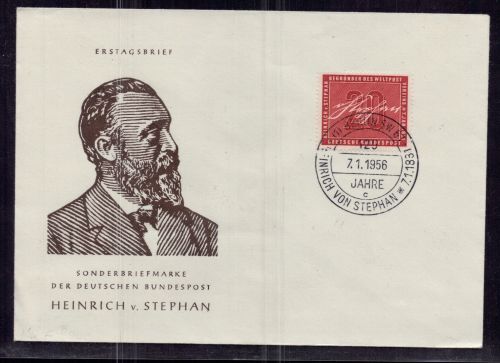 Bund Michel Nummer 227 FDC Sonderstempel Berlin
