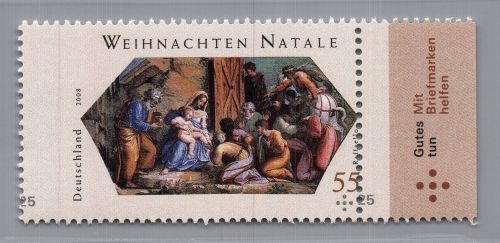 Bund Michel Nummer 2704 postfrisch verzähnt