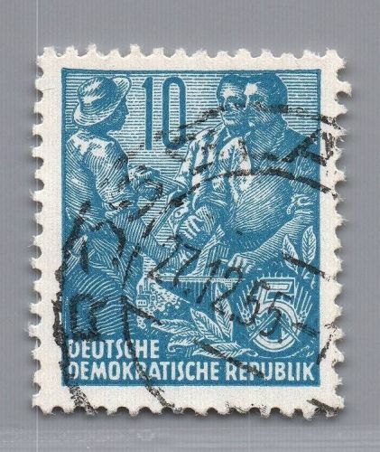 DDR Michel Nummer 453I Plattenfehler gestempelt