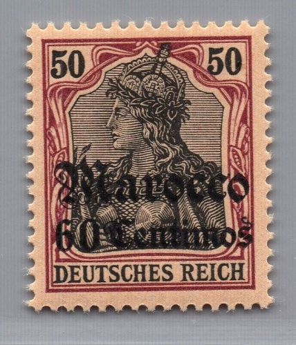 Deutsche Auslandspostämter Marokko Michel-Nr. 28 postfrisch