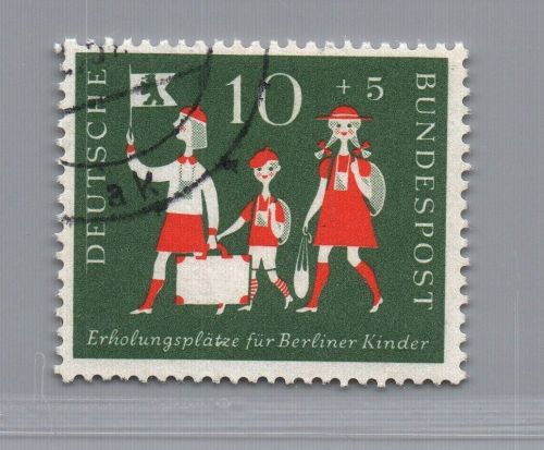 Bund Plattenfehler Michel Nr. 250 I gestempelt