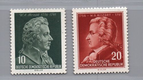 DDR Michel Nummer 510 + 511 postfrisch