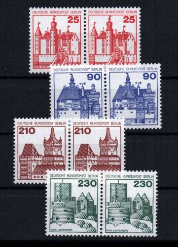 Berlin Michel Nummer 587 - 590 waagerechte Paare postfrisch