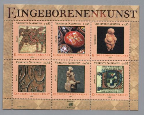 UNO Wien Block Nummer 18 postfrisch