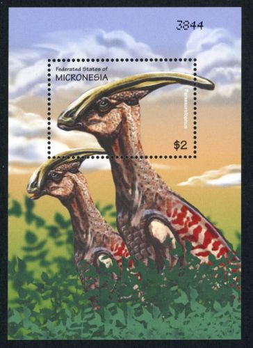 Mikronesien Block Nummer 92 Dinosaurier postfrisch
