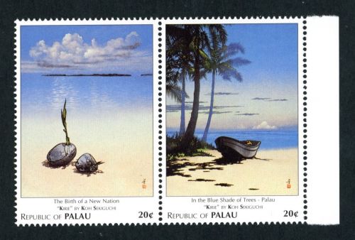 Palau Michel Nummer 1121 - 1122 postfrisch