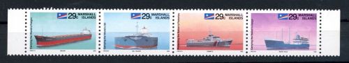 Marshall Inseln Michel Nr. 398 - 401 , Schiffe postfrisch