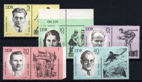 DDR Michel-Nr. 983 - 987 postfrisch