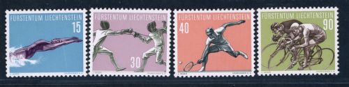 Liechtenstein Michel Nummer 365 - 368 postfrisch