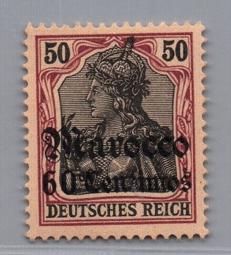 Deutsche Auslandspostämer Marokko Michel Nr. 28 postfrisch