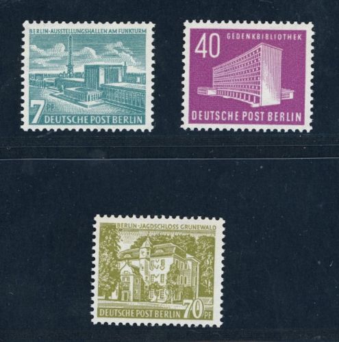 Berlin Michel Nummer 121-123 postfrisch