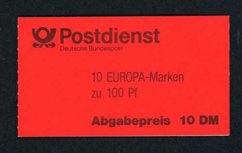 Bund Markenheftchen oZ Nr. 30 postfrisch