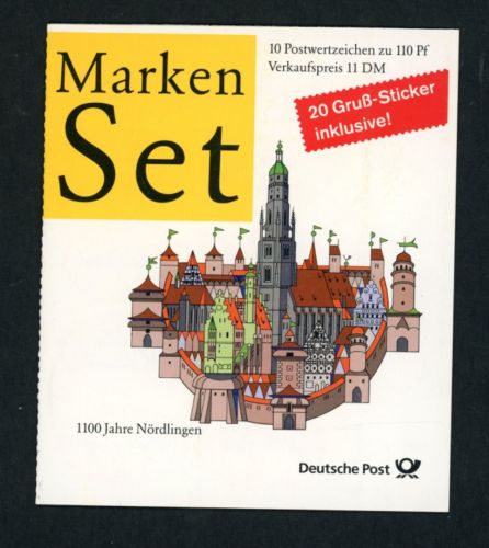Bund Markenheftchen Nr. 37 postfrisch