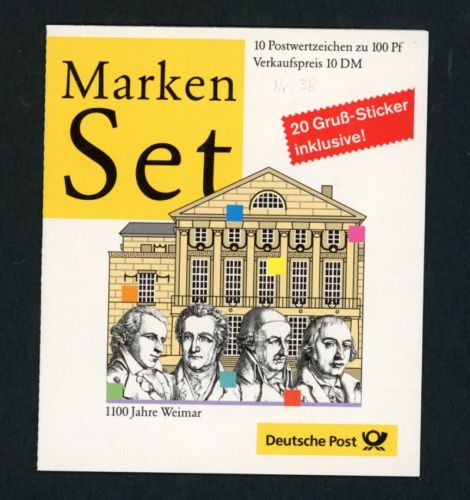 Bund Markenheftchen Nr. 38 postfrisch