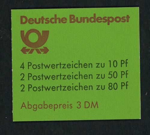 Bund Markenheftchen Nr. 25au oZ postfrisch