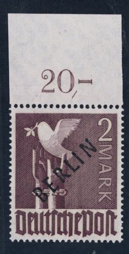Berlin Michel Nr. 18 POR ndgz postfrisch geprüft