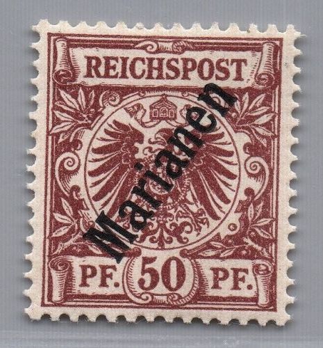 Deutsche Kolonien Marianen Michel-Nr. 6II postfrisch