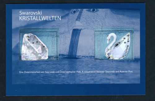 Österreich Block Nummer 25 Swarovski postfrisch