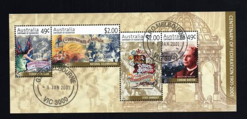 Australien Block B38 gestempelt