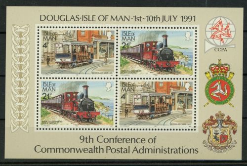 Isle of Man Block Nummer 16 posfrisch
