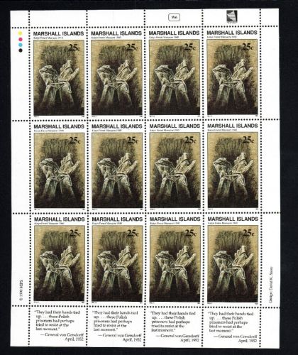 Marshall Inseln Michel Nr. 297 Kleinbogen postfrisch