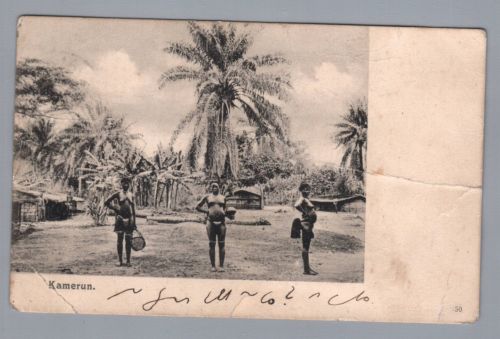 Ansichtskarte Kamerun - Duala 1909 nach Göttingen