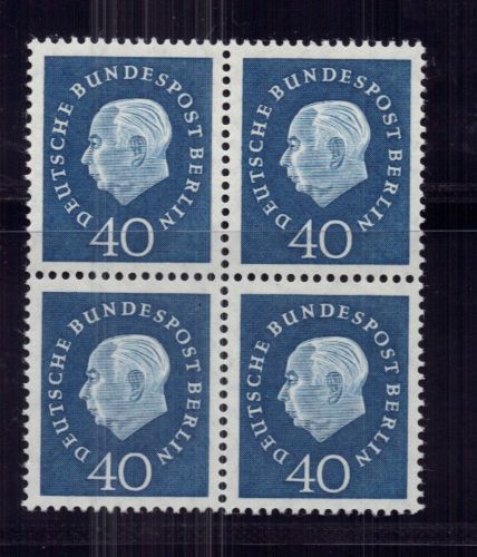 Berlin Michel Nummer 185 4er Block postfrisch
